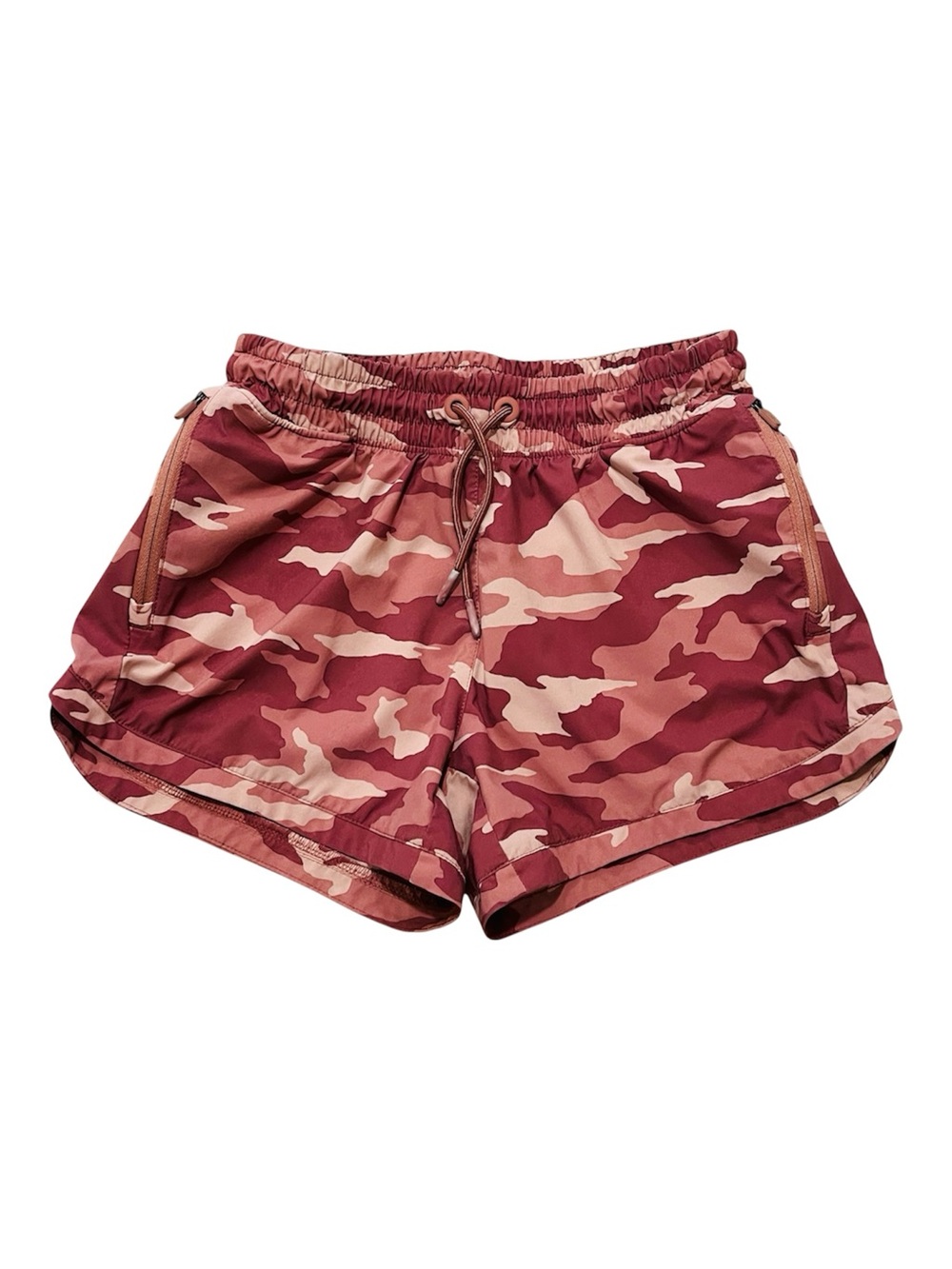 Athleta Girl XL(14) shorts pink camo print